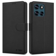 TECH-PROTECT Wallet preklopna futrola za Motorola Moto G57 Power / G67 Power, crna