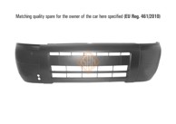 ISAM Prednji branik Citroen Berlingo 96-08, 02- crni, Partner, 1301110