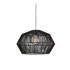 LIGHT & LIVING Mat crna stropna svjetiljka ø 49 cm Deya