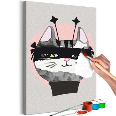 Slika za samostalno slikanje The Cat Burglar 40x60