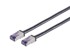 Crni S/FTP S-STP mrežni kabel LVN-CAT6A-FLEX-15M