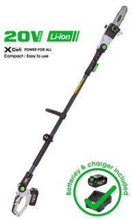 ADK Akumulatorska teleskopska pila SF8J314 20 V baterija 4 Ah brzi punjač