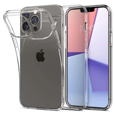 SPIGEN Maskica Liquid Crystal Case prozirna gel za iPhone 13 Pro Max