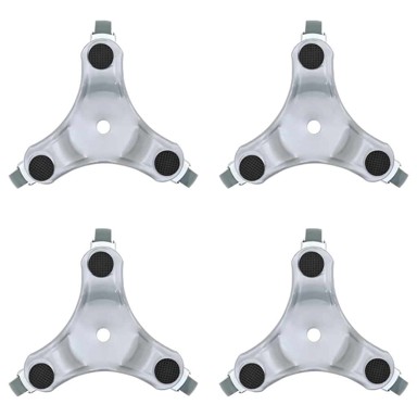 Valjci za namještaj 4 kom 16x14.5x5.5 cm, čelik, 180 kg