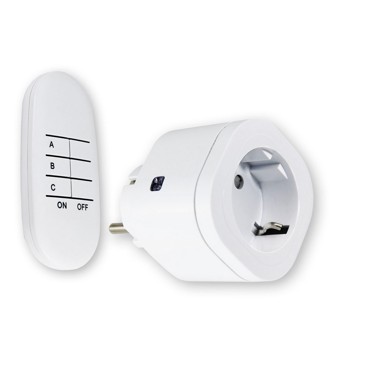 COMMEL Utikač s daljinskim, dohvat 30m