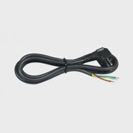 COMMEL 0489 priključni kabel 10 a 250 v ~ 2200 w, crni