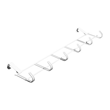 Vješalica 49 x 13 cm bijela VZ521412