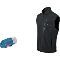 BOSCH Grijani prsluk GHV 12+18V XA S, crna