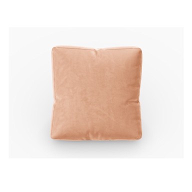 COSMOPOLITAN DESIGN Ružičasti baršunasti jastuk za modularnu sofu Rome Velvet, 50x50x14 cm
