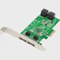 DAWICONTROL PCIe kontroler DC-624e SATA3