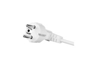 PLASTROL Spojni kabel s kutnim utikačem 3x1 mm² 3 m E+20-002, bijela