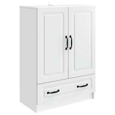 Krevet s ladicama, 66 x 34,5 x 92 cm, konstruirano drvo, bijela