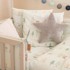 ROBA Pamučna ograda za dječji krevet 170 cm Woodland Buddies, svijetlo zelena