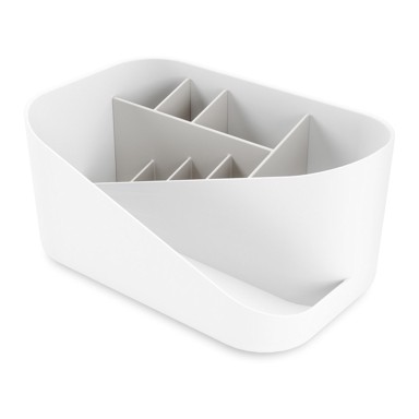 UMBRA Bijeli plastičan kupaonski organizator za kozmetiku Glam 