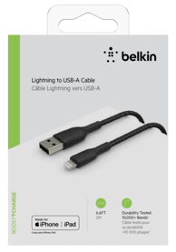 BELKIN Kabel Lightning 2 m, crni