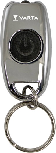 VARTA LED privjesak svjetiljka Metal Key Chain Light, kromirana