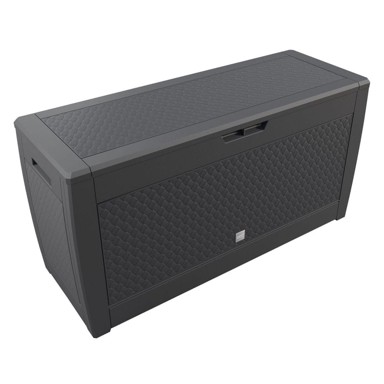 NORTHIX Vrtna kutija za pohranu, 310 L, PP, antracit