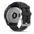 GARMIN Pametni sat Fenix E 47mm nehrđajući čelik, crni remen