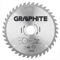 GRAPHITE Widia list kružne pile, 190 x 30 mm, 40 zuba
