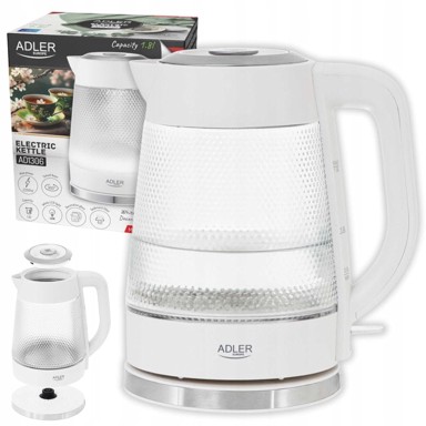 ADLER stakleno kuhalo za vodu AD 1306, 1,8 l