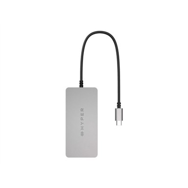 TARGUS Docking stanica HYPER HDMB2, USB-C, 2x USB-A, 1x USB-C, 1x HDMI, 1x RJ45, sivi