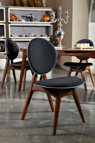 Set stola i stolica (5 komada), Touch Wooden - Anthracite