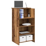 Radni stol 55x50x103 5 cm od konstruiranog drva, staro drvo