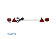 VALERYD Štop lampa za prikolicu set 1,4-2,1m letva 12m kabel 3800002
