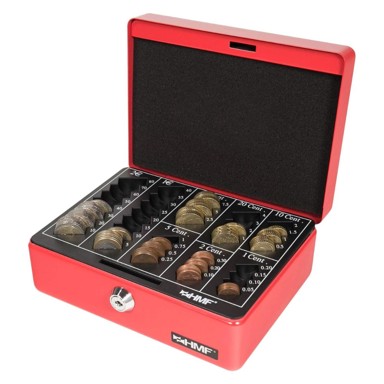 Blagajna za sortiranje kovanica s prostorom za novčanice