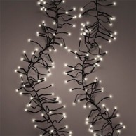 LED Lampice niz 14 m, toplo bijele, timer, IP45