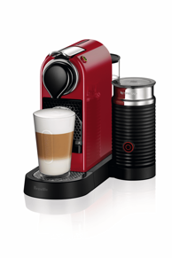NESPRESSO Aparat za kavu Citiz&Milk, crveni
