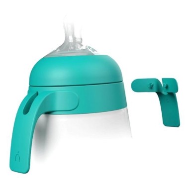 NANOBEBE Ručkice za Flexy bočicu 2 kom, tirkiz