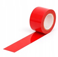 Upozoravajuća traka za označavanje linija, crvena, 48 mm / 33 m