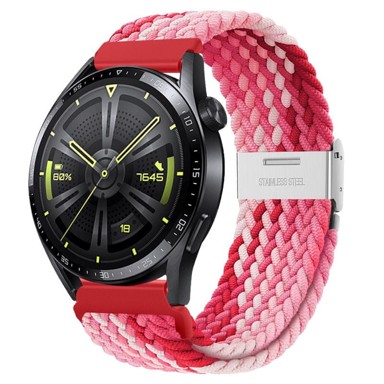 B-STRAP Elastic Nylon 2 remen za Xiaomi Amazfit Stratos 2/2S/3, strawberry