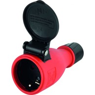 LUX TOOLS Natikač s poklopcem, šuko