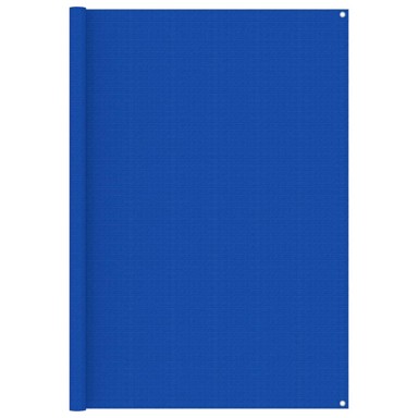 Tepih za šator, 200 x 200 cm, plavi, HDPE  