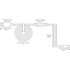 GLORIOUS Kabel za punjenje, USB-C na USB-A, 1,37 m, crveno-crni