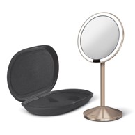 SIMPLEHUMAN Kozmetičko ogledalo s osvjetljenjem/povećavajuće (10x) ø 12 cm Travel 