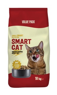 SMART CAT Hrana za mačke GOVEDINA ADULT, 10 kg