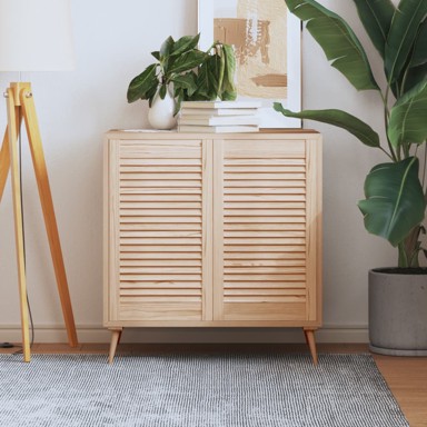 Vrata za ormarić rešetkasti dizajn 2 kom 69 x 39,4 cm borovina