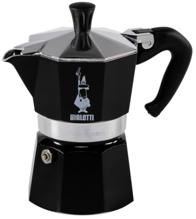 BIALETTI Kafetijera Moka Express 3TZ, crna