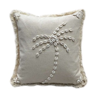 MIOLI DECOR Pamučna ukrasna jastučnica 43x43 cm Seashells 