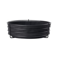 ZONE Crna košara za kruh i voće Singles