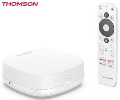 THOMSON Multimedijski player Plus 270, 3 GB / 32 GB, 4K UHD, Google TV, bijela