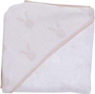 BUBABA BY FREEON Ručnik zečići, 100x100 cm, bež