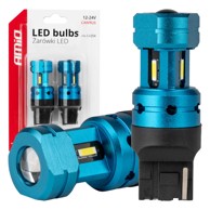 AMIO LED žarulje CANBUS T20 7440 W21W 4SMD 1860 bijele 12V/24V