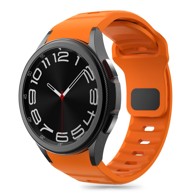 TECH-PROTECT Remen Silicone Line za Samsung Galaxy Watch 4/5/5 Pro/6/7/FE, narančasti