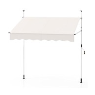 NORTHIX Uvlačna balkonska tenda 200 cm bez bušenja, UV zaštita