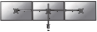 NEOMOUNTS Fleksibilni nosač za 3 monitora do 68,6 cm, 6 kg (FPMA-D550D3BLACK)