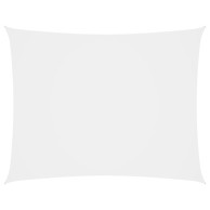 Jedro protiv sunca od tkanine pravokutno 2,5 x 4,5 m bijelo